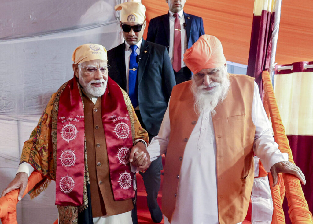 PM Modi at Guru Ravidas Jayanti celebrations in Jalandhar