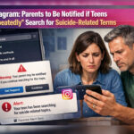 Will notify parents if teens 'repeatedly' search for terms related to suicide
