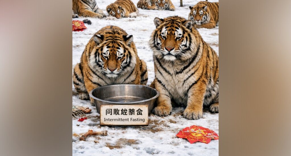 Siberian tigers in China