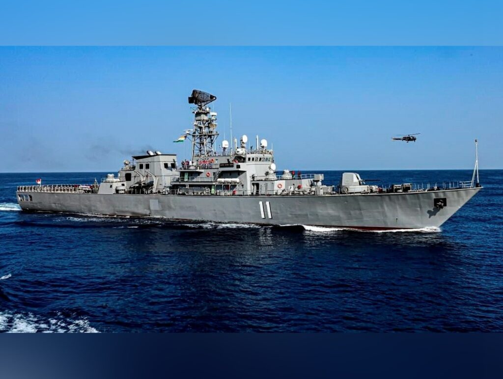 Indian Navy Commissions INS Anjadip in Chennai, Boosts Anti-Submarine Warfare Capabilities