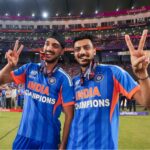The Indian cricket team's resident social media star Arshdeep Singh was at it again after the T20 World Cup triumph, teasing head coach Gautam Gambhir to smile some more, asking Sanju Samson whether justice has finally been done to him and reasserting the collective belief in "Jassi bhai's" magic!
