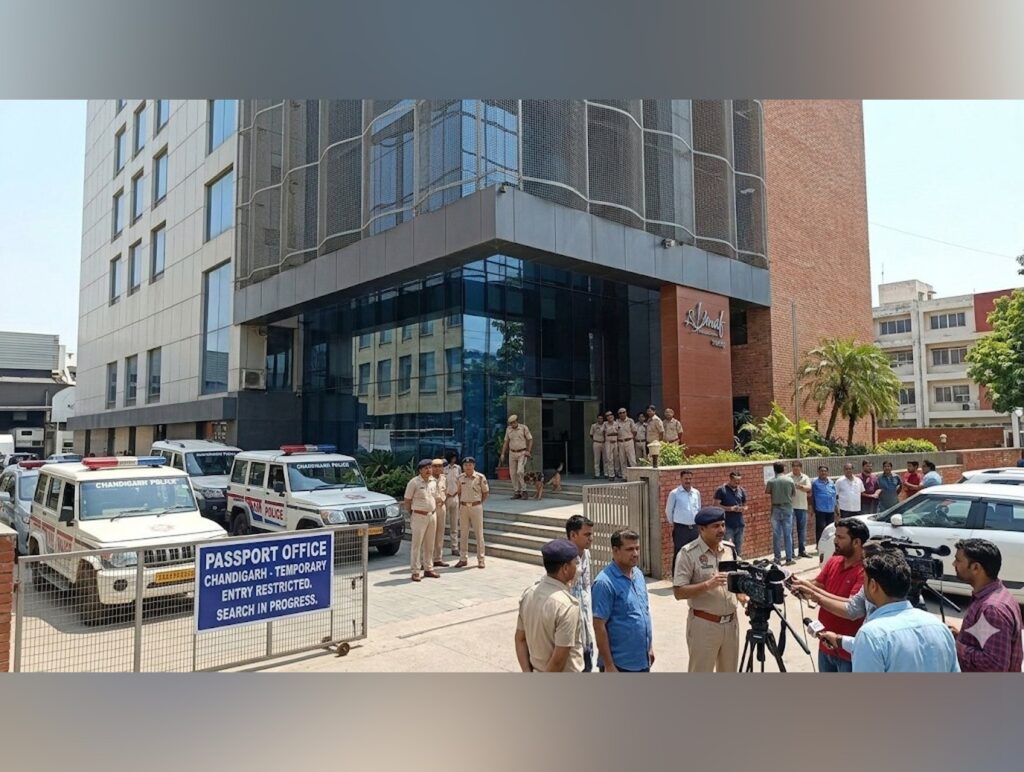 Passport office in Chandigarh gets bomb threat mail; nothing suspicious found