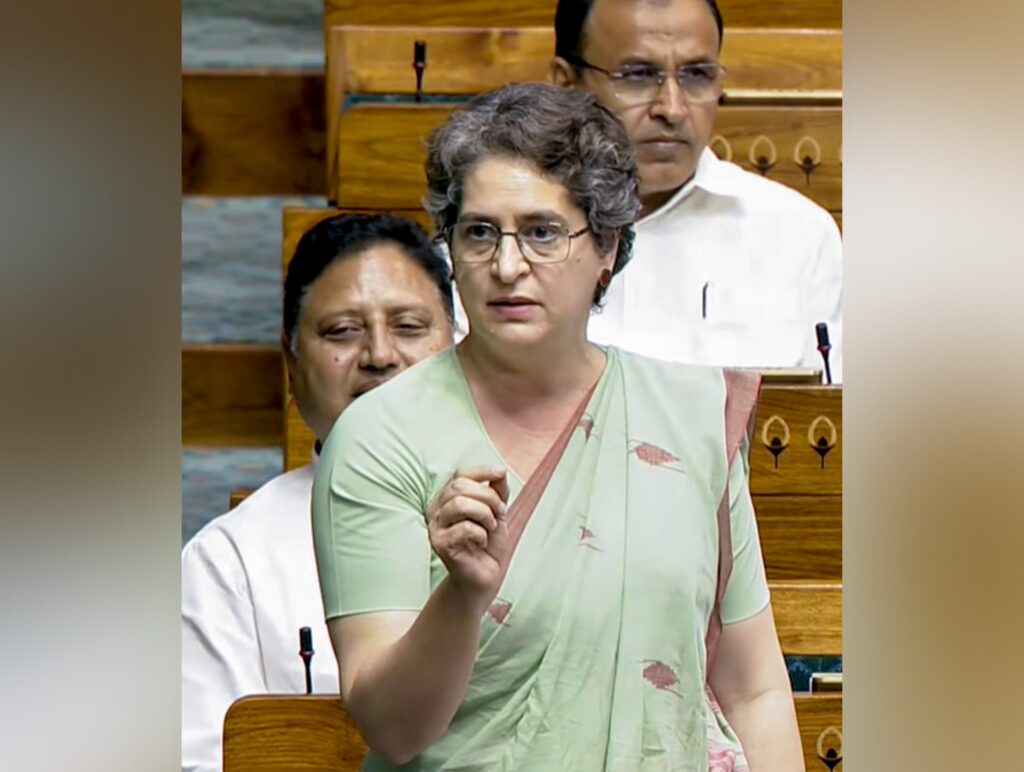 Priyanka Gandhi Vadra Hits Out at Centre Over LPG Concerns