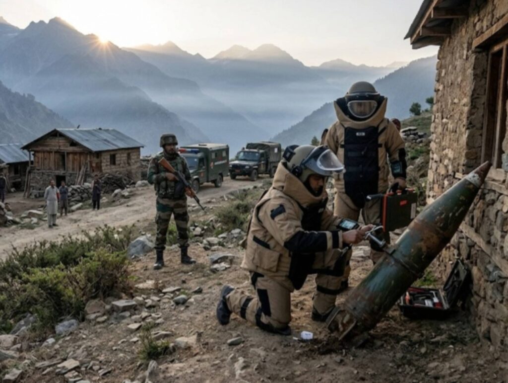 Live rocket shell found in J&K’s Kishtwar, defused