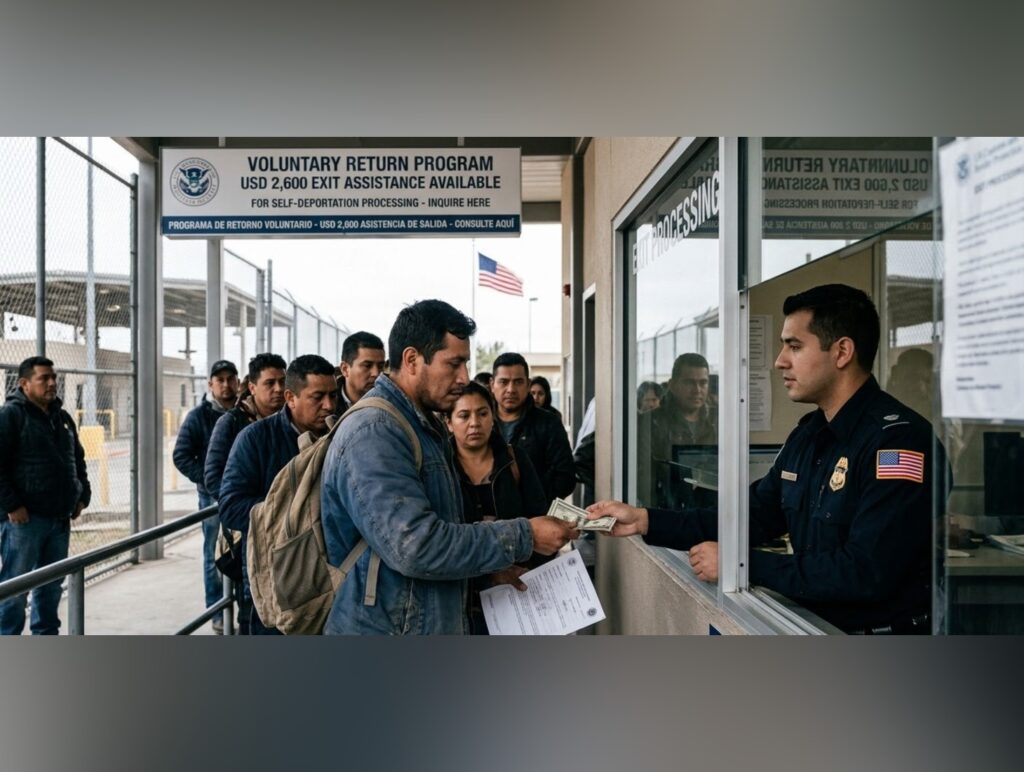 US Offers Free Flights, $2,600 Bonus for Self-Deportation of Illegal Immigrants