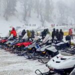 Snow Blankets Gulmarg Heights, Rain Soaks Valley
