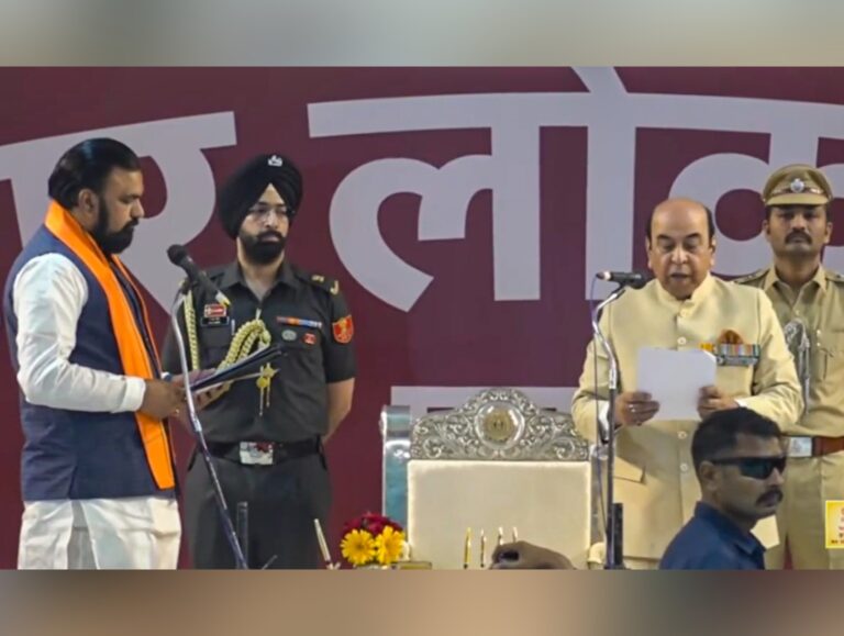 BJP’s Samrat Choudhary sworn in as Bihar Chief Minister