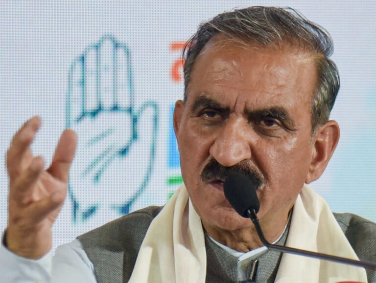 BJP offered no help during disasters: CM Sukhu