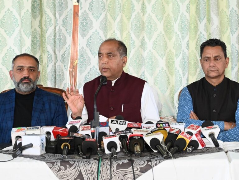 Law and order deteriorating in Himachal, says Jairam Thakur after Sarkaghat murder