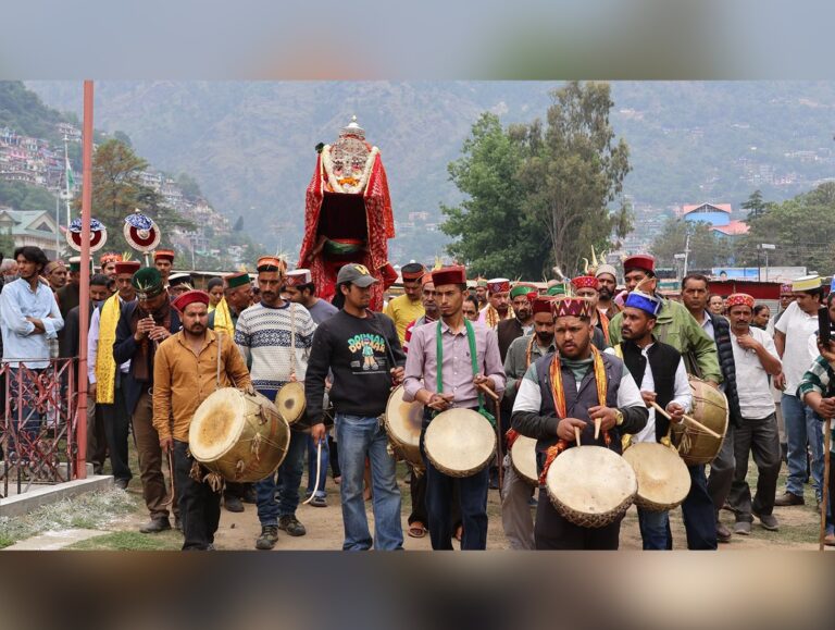Three-day state-level Peepal Fair begins in Dhalpur, Devta Gauhri blesses devotees