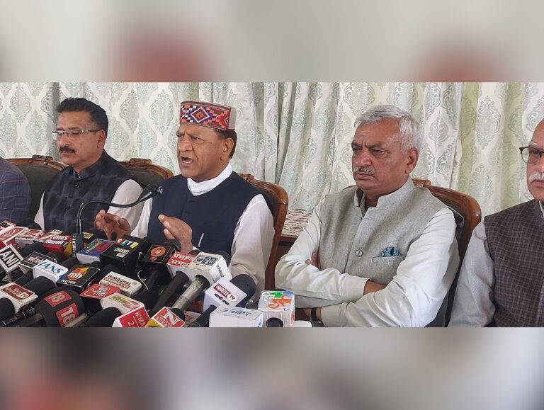Rajeev Bindal targets Congress over women’s reservation bill, announces protest march