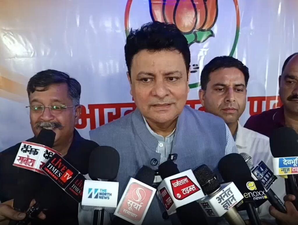 Dharamshala MLA Sudhir Sharma Attacks State Government Over Governance
