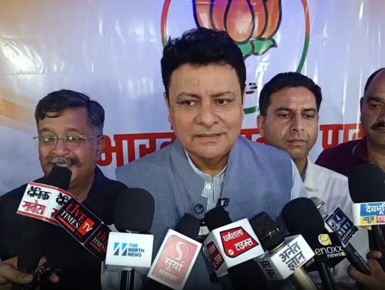 Sudhir Sharma: Over 200 families join BJP in Dharamshala