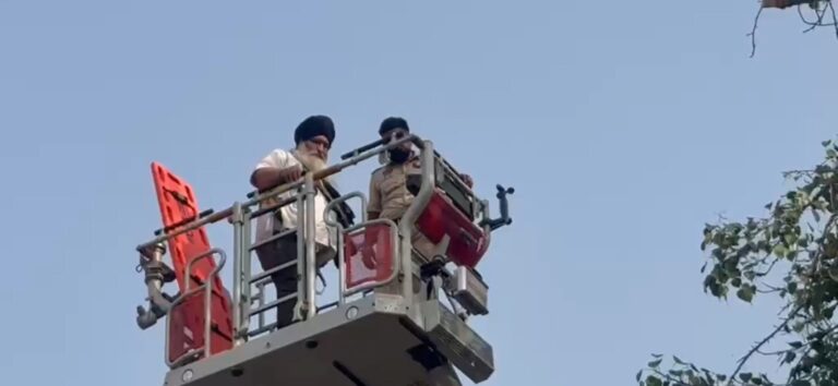 Activist Gurjeet Khalsa ends 560 days tower protest