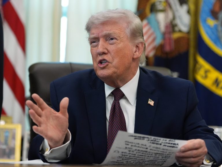 Trump evacuated after reported gunfire at journalists’ dinner