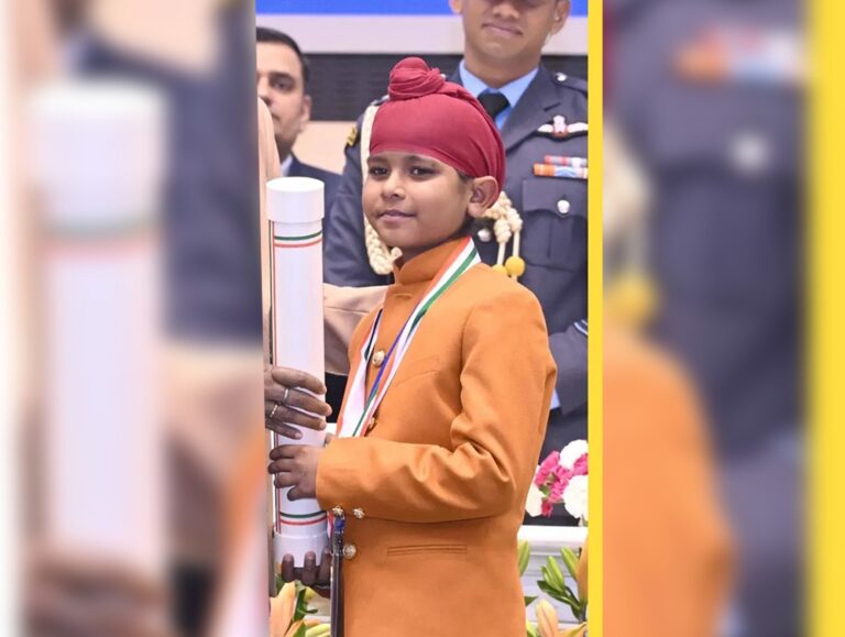 11 year old Punjab boy honoured for supporting army during Operation Sindoor