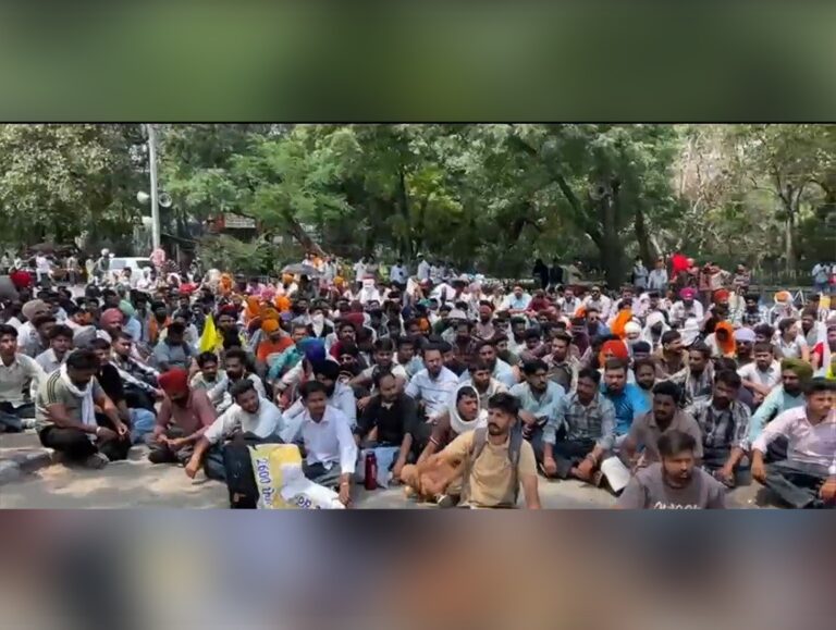 Apprenticeship union resumes protest outside PSPCL headquarters in Patiala