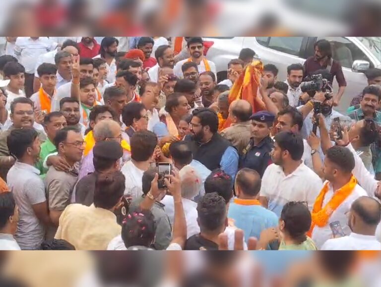 Celebration erupts in Panchkula after BJP’s victory in municipal polls