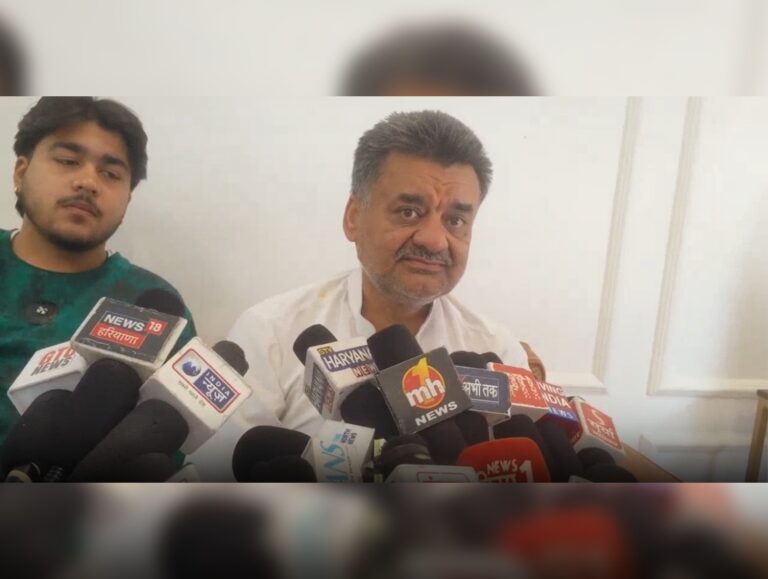 Panchkula civic polls treated as “CM’s By-Election”, alleges Congress MLA Chander Mohan Bishnoi
