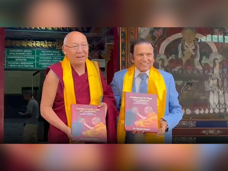 Book honouring Dalai Lama’s legacy unveiled in Dharamshala