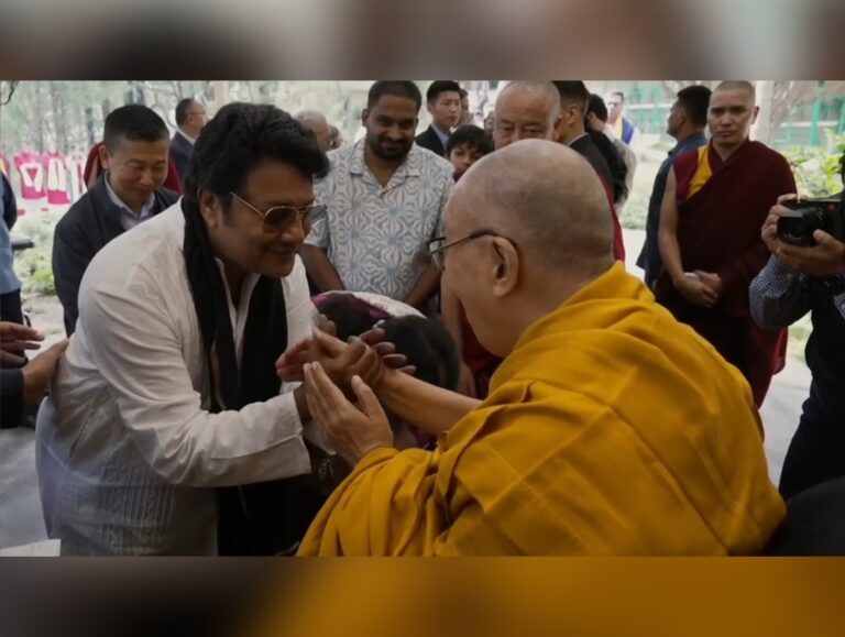 ‘Blessed Beyond Words’: South Indian film stars meet Dalai Lama in McLeodganj