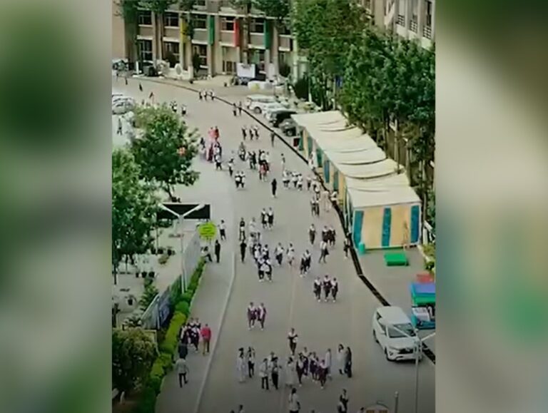 Eternal University students protest over alleged bathroom filming in girls’ hostel