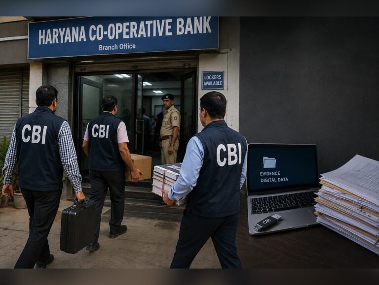 CBI conducts searches in Haryana bank scam case, seizes records and digital evidence