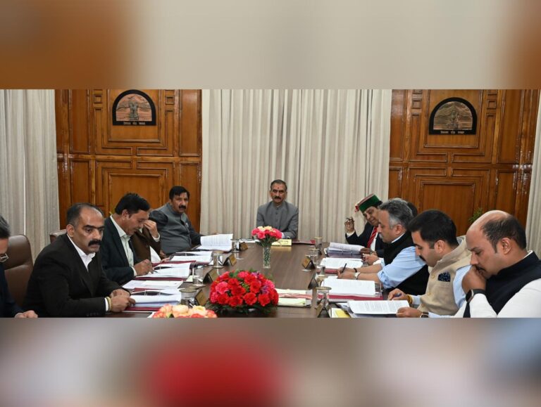 Sukhu cabinet clears 2,500 posts, Rs 1,500 aid for women and major welfare measures