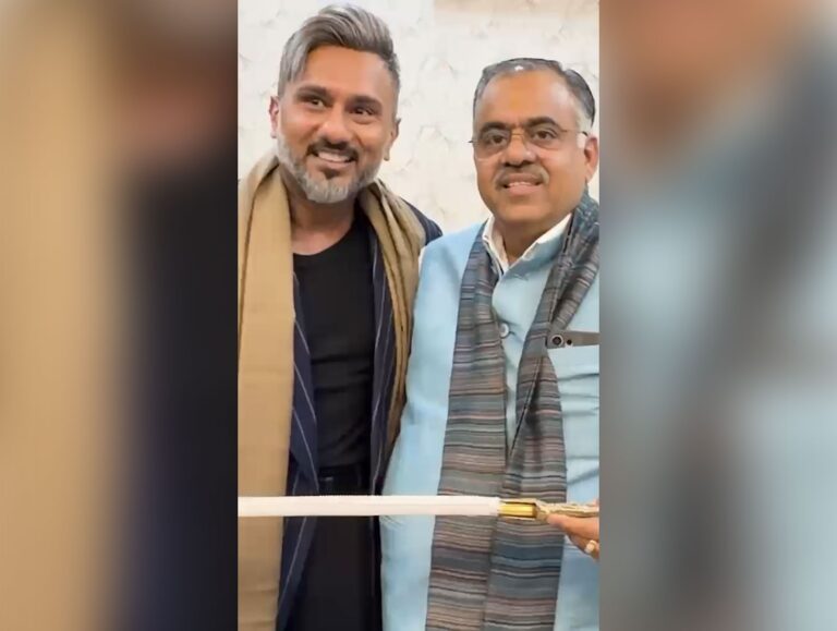 Yo Yo Honey Singh joins anti-drug campaign in Punjab, meets Tarun Chugh