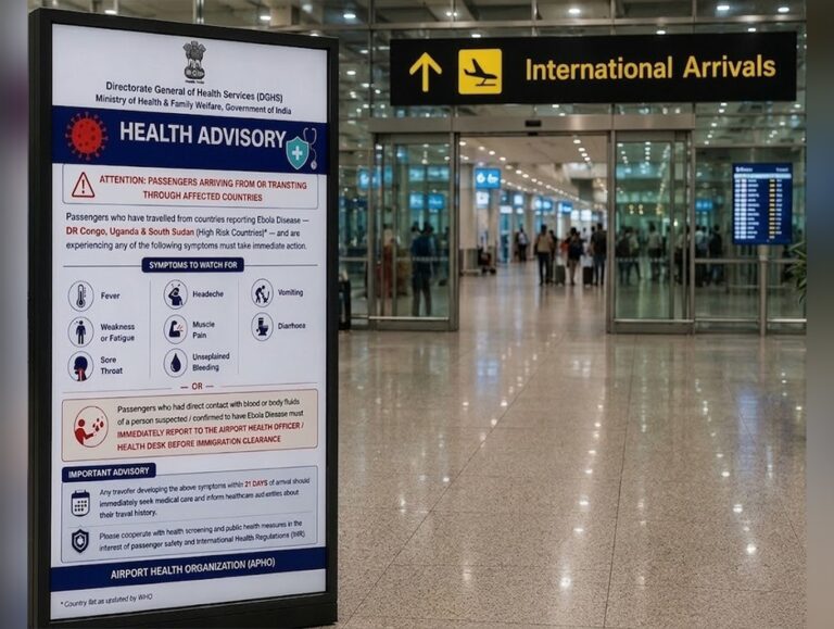 India issues Ebola advisory for travellers arriving from high-risk African nations