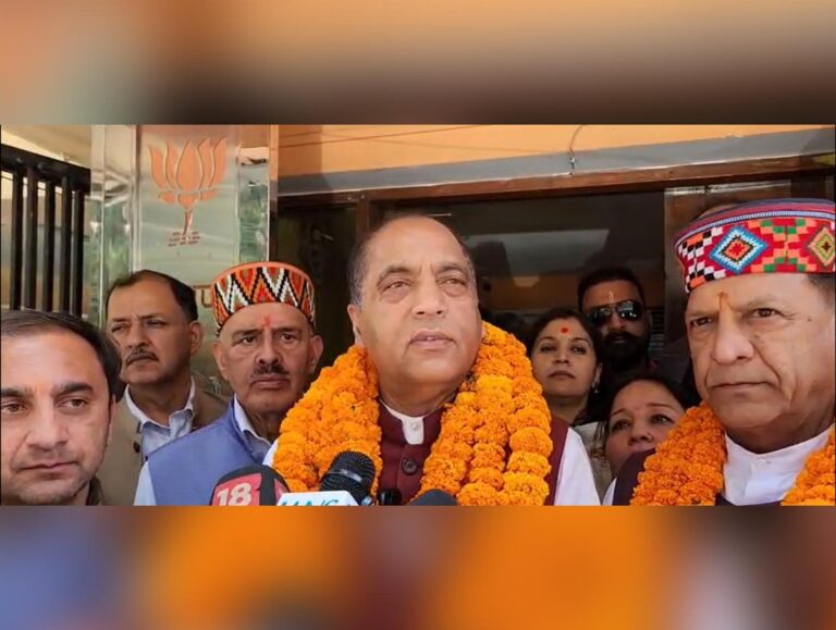 BJP’s civic poll victory reflects public anger against Sukhu govt: Jai Ram Thakur