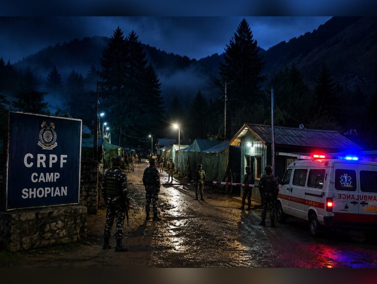 CRPF Jawan found dead inside camp in Shopian