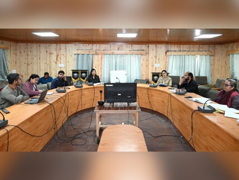 Lahaul Spiti administration reviews pre monsoon preparedness ahead of rainy season