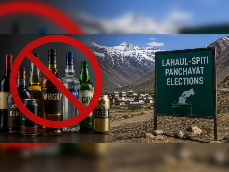 Liquor Sale Banned During Lahaul-Spiti Panchayat Elections