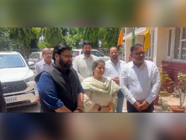 MP Kartikeya Sharma celebrates birthday with special children in Panchkula
