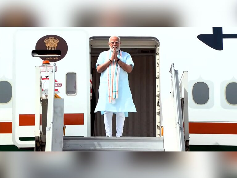 PM Modi returns after five nations diplomatic tour
