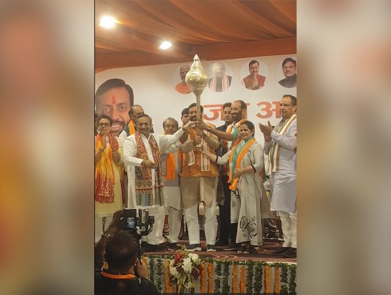 Massive ‘Jan Aashirwad’ event held ahead of Panchkula municipal elections