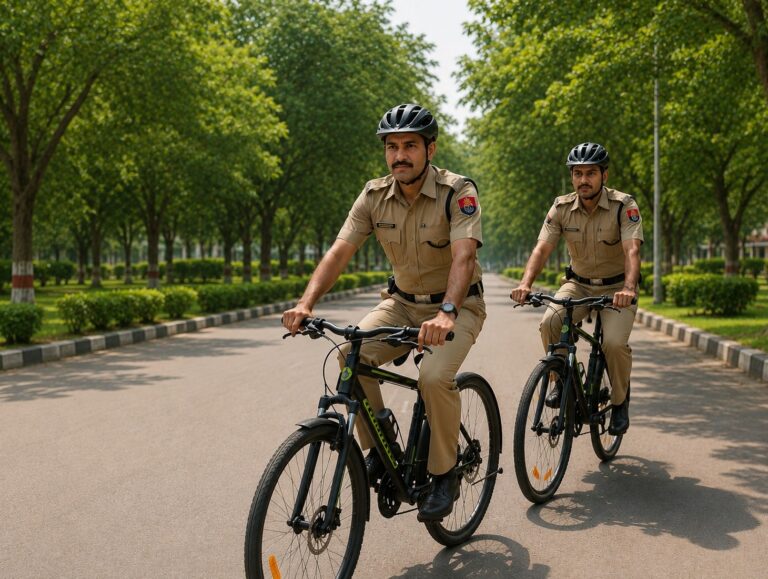 Panchkula Police launches fuel saving initiative, encourages cycling and car pooling