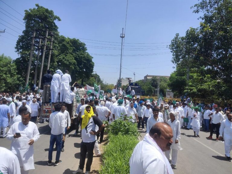 INLD protests in Panchkula against HPSC recruitment process, alleges neglect of Haryana youth