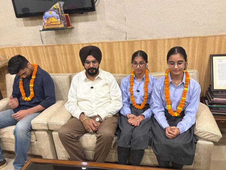 Afreen Azeem top scorer in the Patiala district
