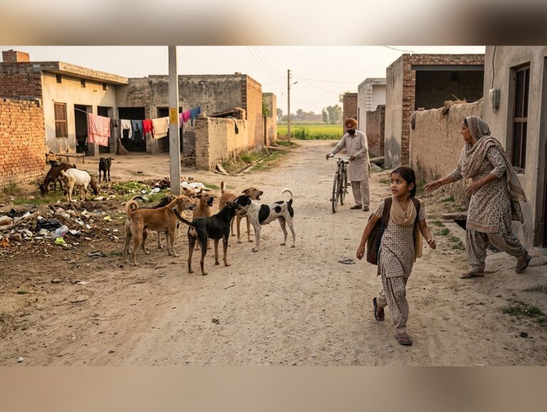 8-year-old girl killed in stray dog attack in  Hoshiarpur