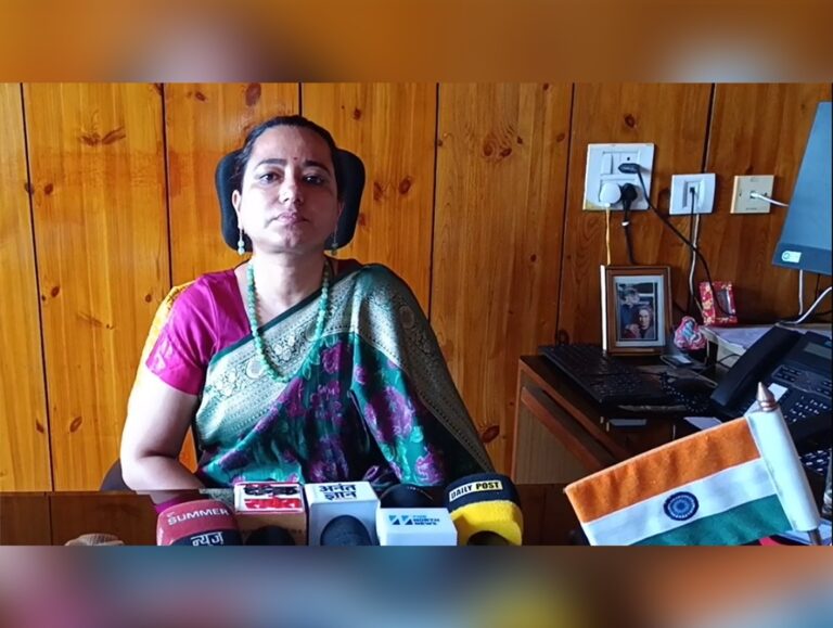 District administration reviews construction work at Adi Himani Chamunda temple