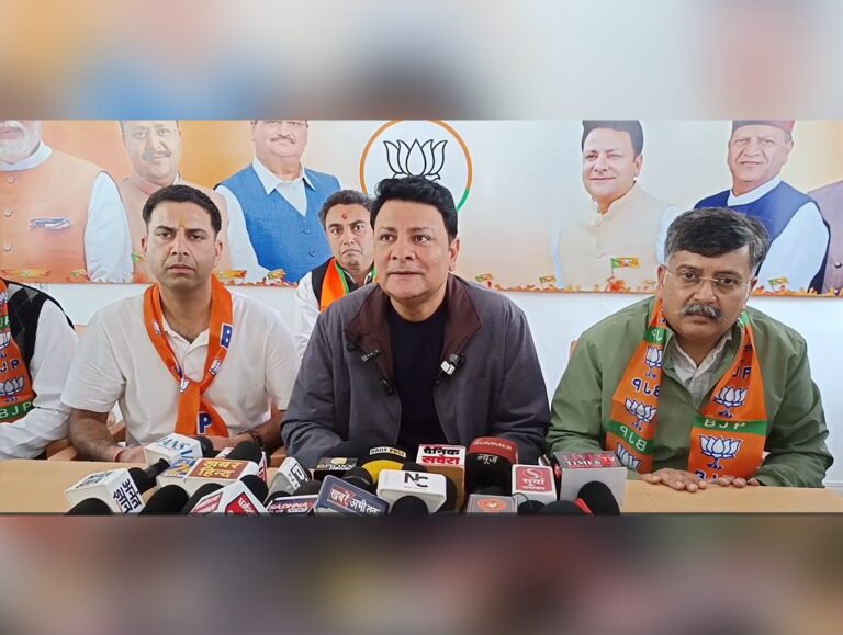BJP workers celebrate Bengal victory in Dharamshala; Sudhir Sharma calls it ‘historic’