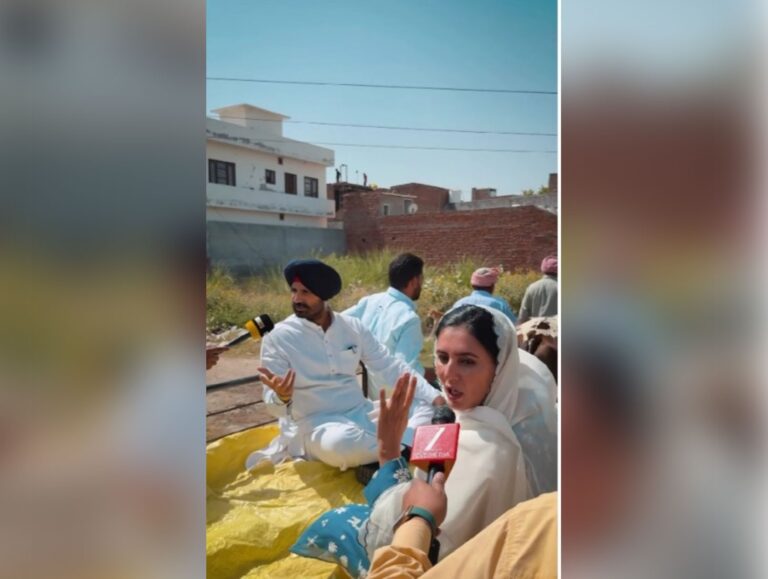 Warring and his wife reaches booth on a bullock cart amid fuel price protest