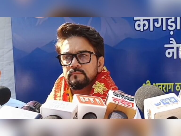 Anurag Thakur: Himachal poll results reflect growing anti-incumbency against Congress