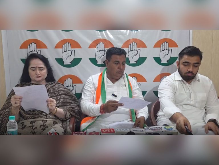 Congress raises concerns over student issues, law and order situation in Panchkula