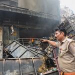 Fire in Lucknow