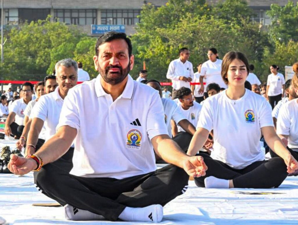 Saini Announces Yoga Inclusion In Education, Sports And Govt Exam Framework