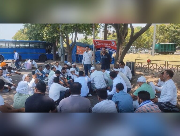 Computer lab staff hold protest in Panchkula over pending demands