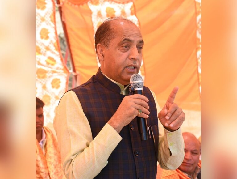 Local poll results reflect public rejection of Congress in Himachal: Jairam Thakur